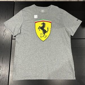 Ferrari Puma Grey Performance T-Shirt - 2XL